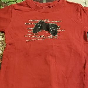 Boys 4/5T gamer outfit tshirt and shorts